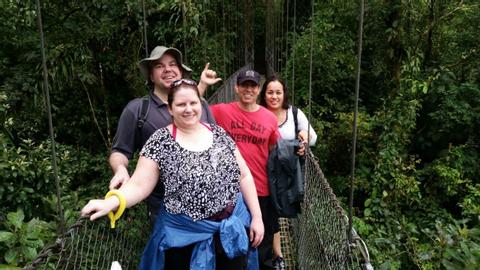 2-in-1 Hanging Bridges & Safari Float Costa Rica
